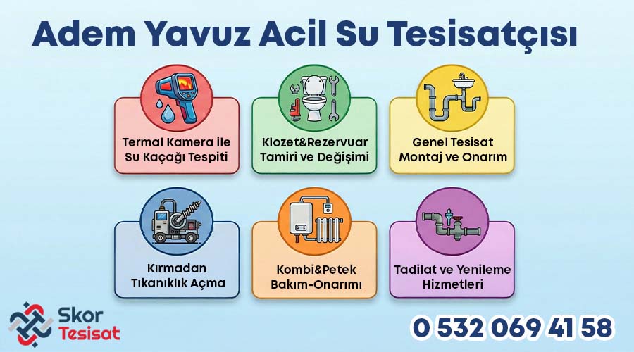 Adem Yavuz Su Tesisatçısı